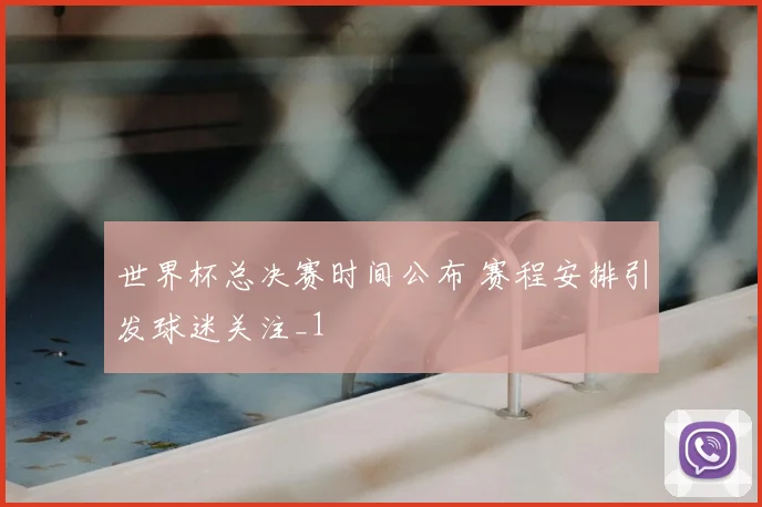 世界杯总决赛时间公布 赛程安排引发球迷关注_1